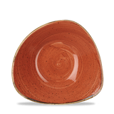 Spiced Orange Triangle Bowl 18.5cm