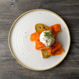Barley White Walled Plate 21cm