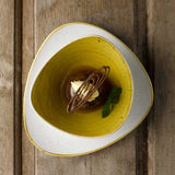 Mustard Seed Triangle Bowl 18.5cm