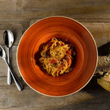 Spiced Orange Wide Rim Bowl 24cm