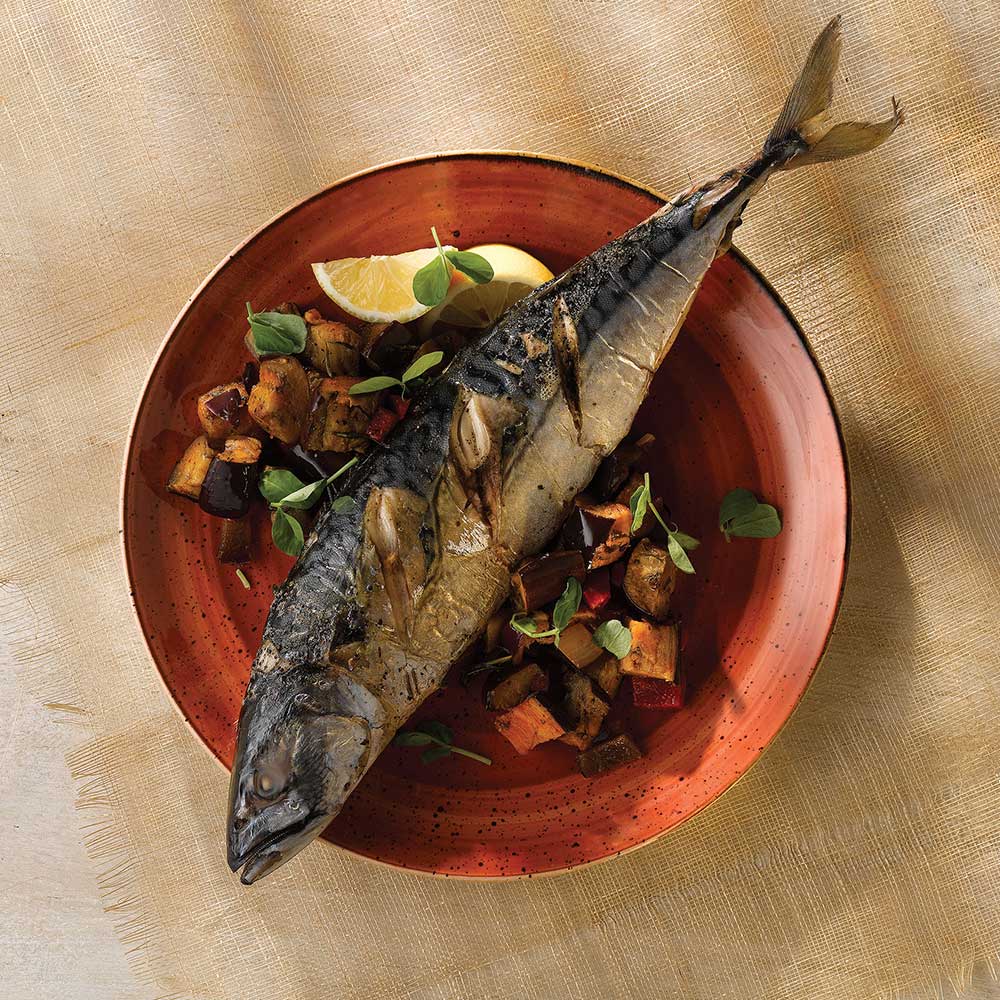 Spiced Orange Coupe Plate 26cm