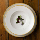 Barley White Wide Rim Bowl 24cm