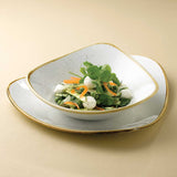 Barley White Triangle Bowl 18.5cm