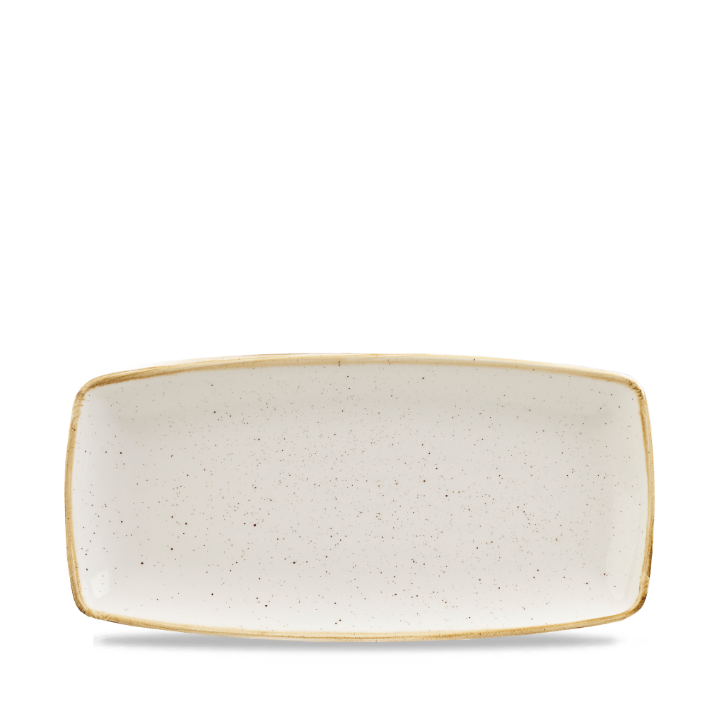Barley White Oblong Plate 29.5 x 14cm