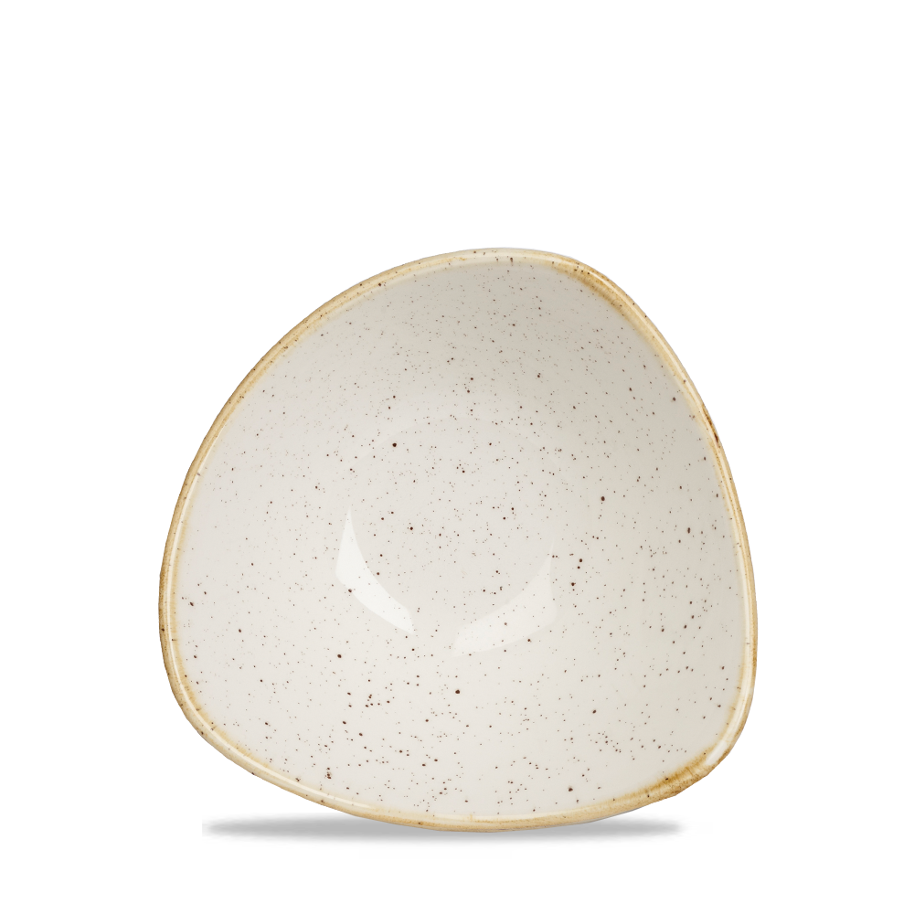 Barley White Triangle Bowl 15.3cm