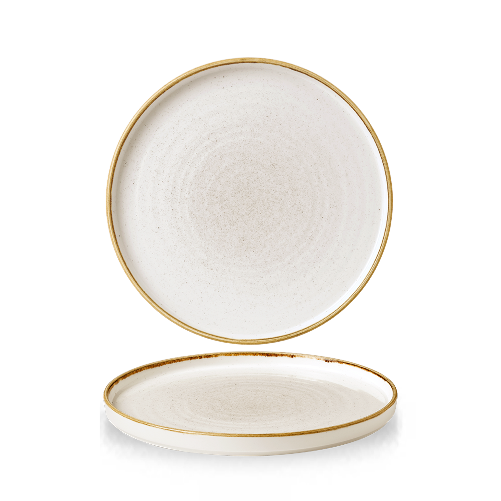 Barley White Walled Plate 21cm