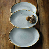 Duck Egg Blue Coupe Plate 21.7cm