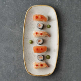 Barley White Chefs' Oblong Plate 29.8 x 15.3cm