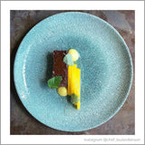 Raku Jade Green Coupe Plate 21.7cm