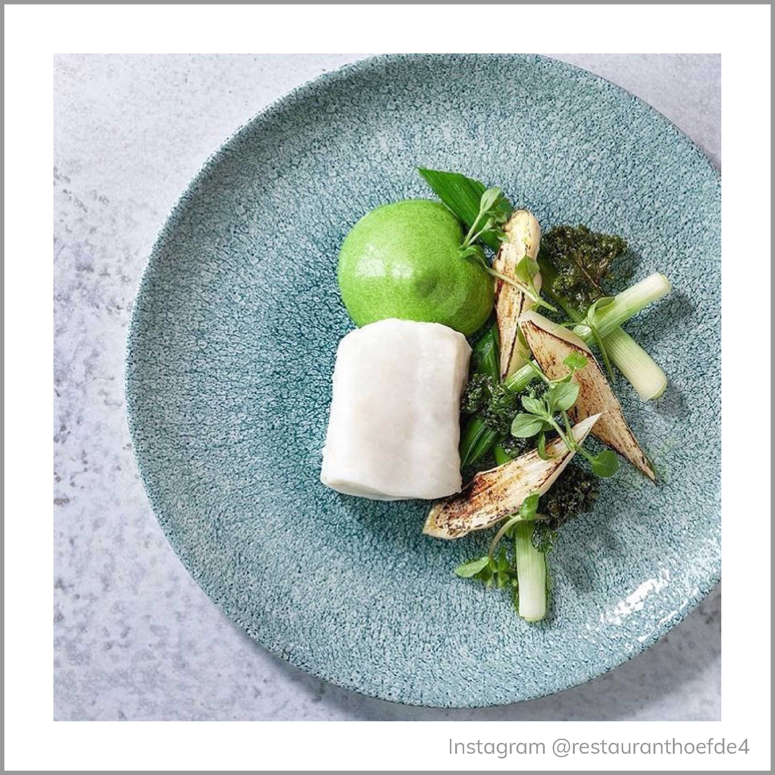 Raku Jade Green Coupe Plate 28.8cm