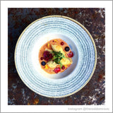 Homespun Stone Grey Wide Rim Bowl 24cm