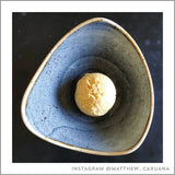 Blueberry Triangle Bowl 15.3cm