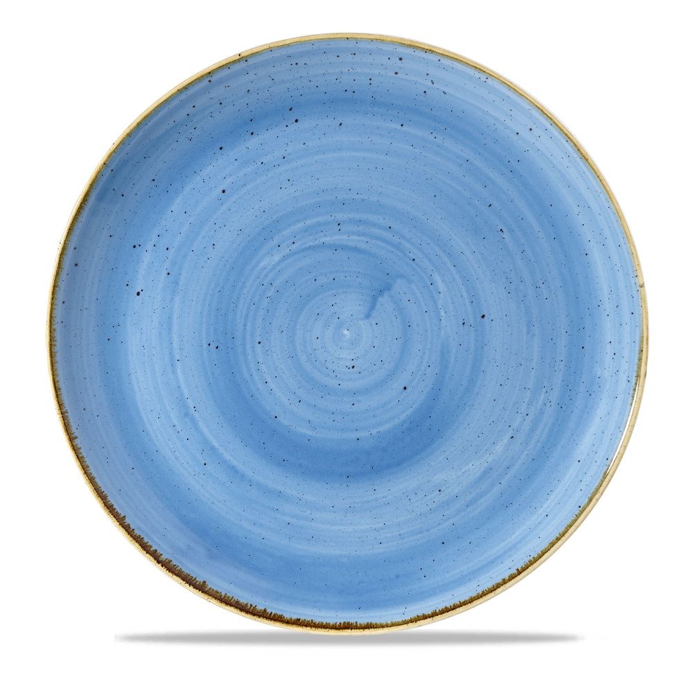 Cornflower Blue Coupe Plate 32.4cm
