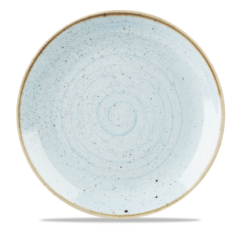 Duck Egg Blue Coupe Plate 32.4cm
