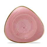 Petal Pink Triangle Plate 22.9cm