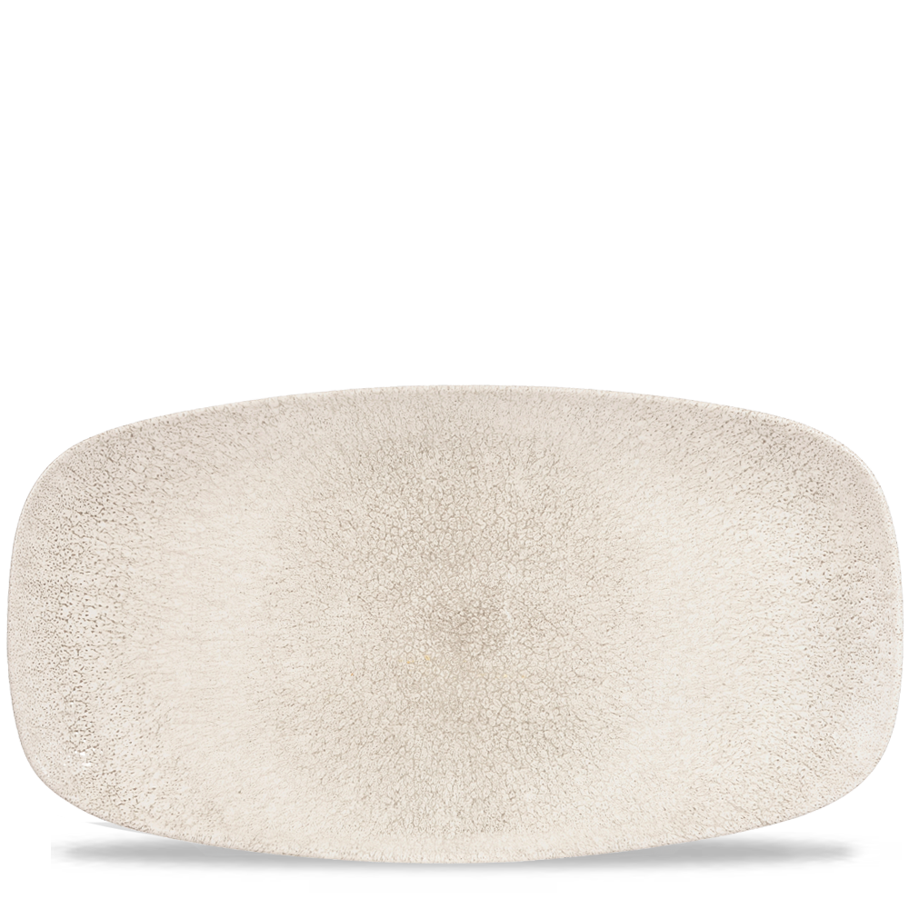 Reactive Grey 35.5 x 18.9cm Chefs' Rectangular Plate | Raku | Churchill ...