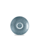 Raku Topaz Blue Espresso Saucer 11.8cm