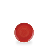 Berry Red Coupe Plate 16.5cm