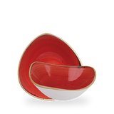 Berry Red Triangle Bowl 23.5cm