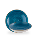Java Blue Coupe Bowl 24.8cm