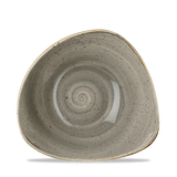 Peppercorn Grey Triangle Bowl 23.5cm