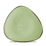 Sage Green Triangle Plate 28.5cm