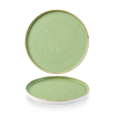 Sage Green Walled Plate 21cm