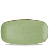 Sage Green Chefs' Oblong Plate 29.8 x 15.3cm