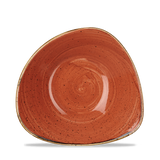 Spiced Orange Triangle Bowl 23.5cm