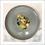 Peppercorn Grey Coupe Plate 16.5cm