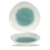 Raku Jade Green Organic Bowl 25.3cm