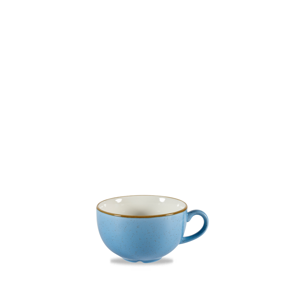 Cornflower Blue Cappuccino Cup 22.7cl