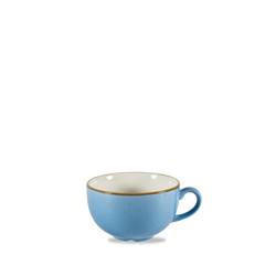 Rustic Blue 34cl Cappuccino Cup | Stonecast | Churchill