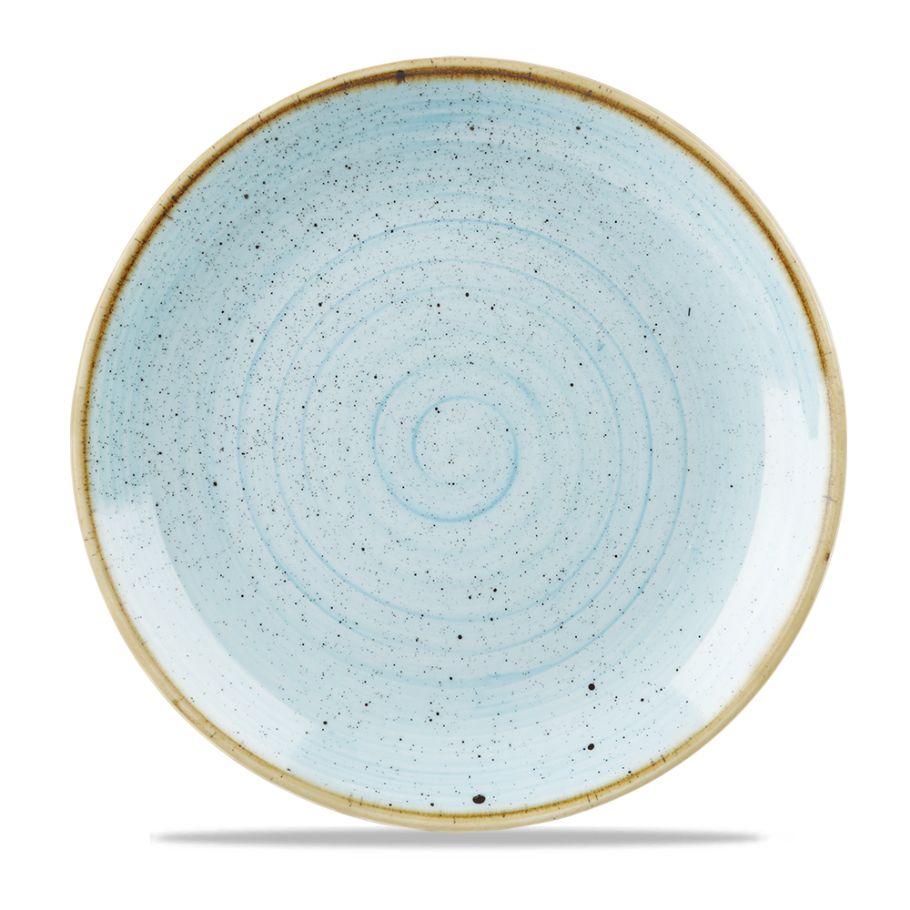 Duck Egg Blue Coupe Plate 28.8cm