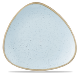 Duck Egg Blue Triangle Plate 31.1cm