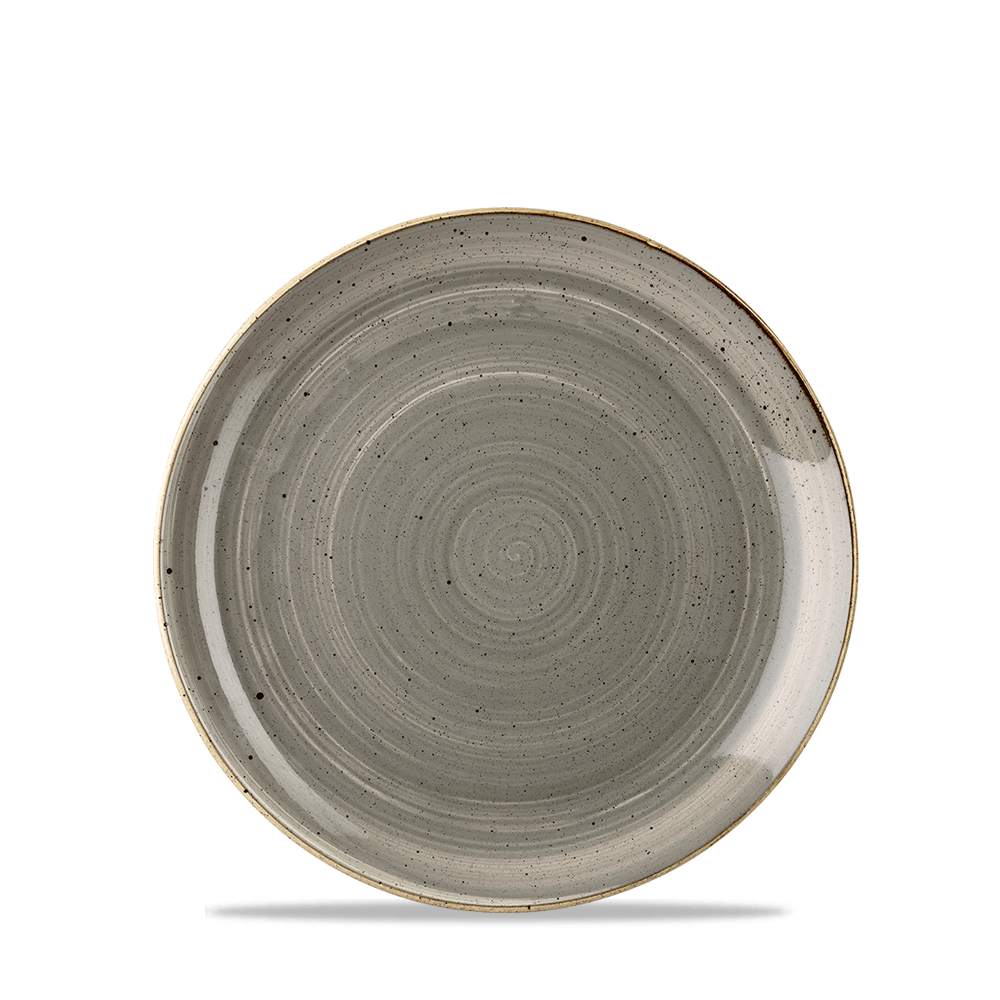 Peppercorn Grey Coupe Plate 16.5cm