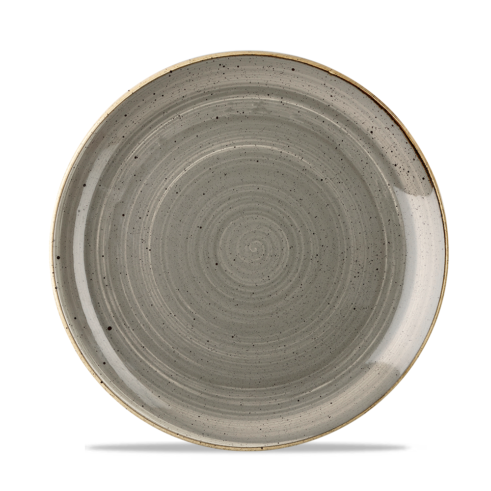Peppercorn Grey Coupe Plate 21.7cm