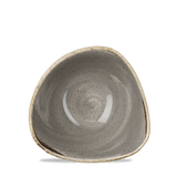 Peppercorn Grey Triangle Bowl 15.3cm