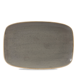 Peppercorn Grey Oblong Platter 34.4 x 23.4cm