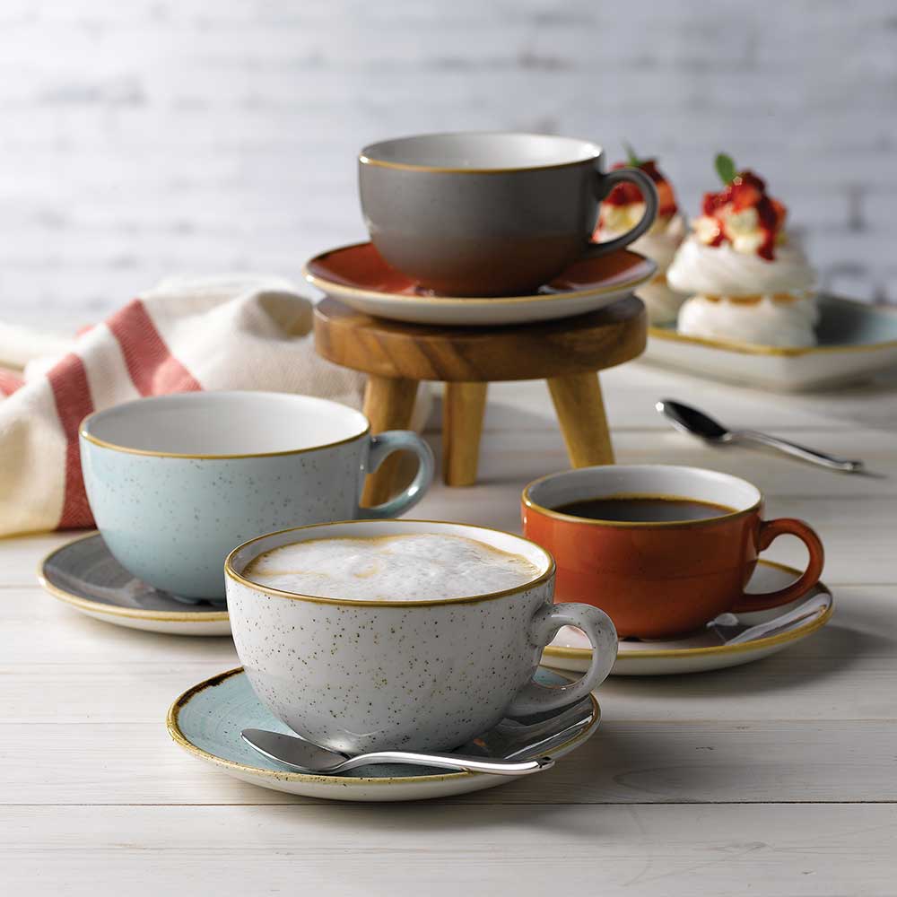 Duck Egg Blue Cappuccino Cup 22.7cl