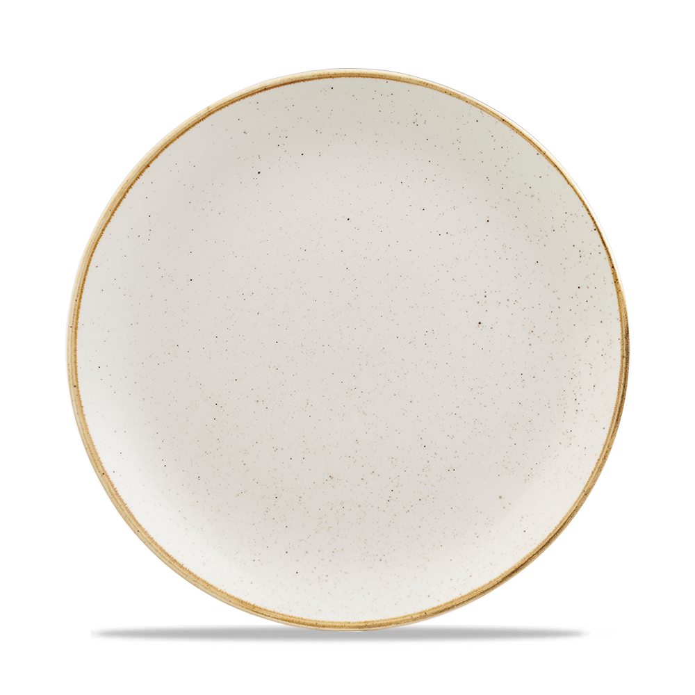 Barley White Coupe Plate 26cm