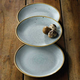 Duck Egg Blue Coupe Plate 16.5cm